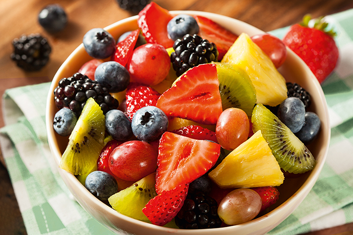 Fruktose befindet sich in Obst und Obsterzeugnissen