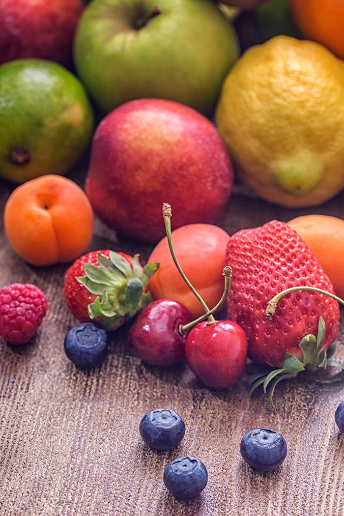 Fruktose (Fruchtzucker) ist vor allem in Obst enthalten.