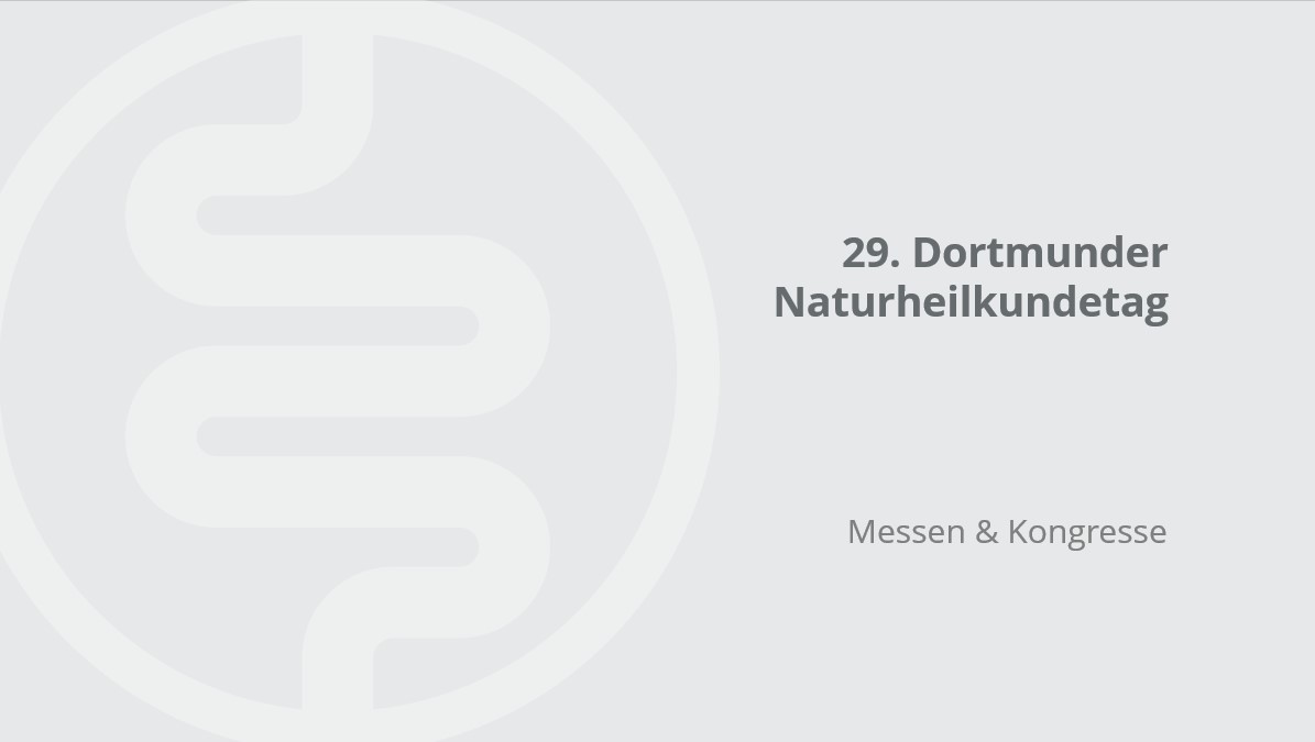 29. Dortmunder Naturheilkundetag